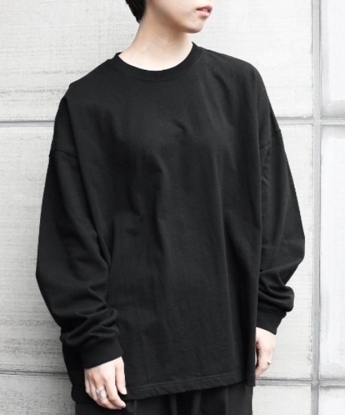 KLON(クローン)の「KLON graphic LONG T -drifting wood- (02)(Tシャツ/カットソー・レディース・ブラック/ホワイト・M/L)」の11枚目の写真