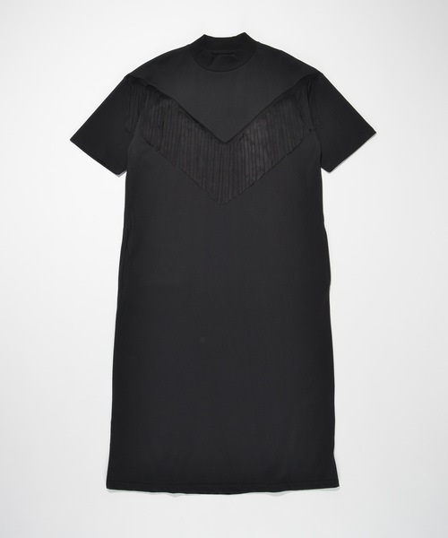 SUPERTHANKS（スーパーサンクス）の「スウェードフリンジモックネックオーバーサイズロングワンピース（ワンピース・レディース・モカ/ブラック/ホワイト・M/S）」の12枚目の写真