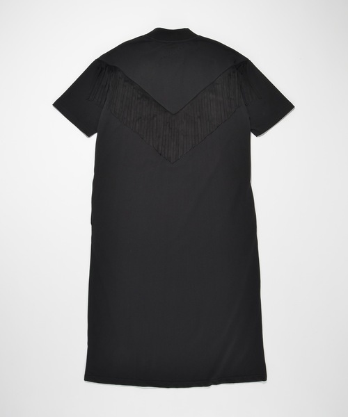 SUPERTHANKS（スーパーサンクス）の「スウェードフリンジモックネックオーバーサイズロングワンピース（ワンピース・レディース・モカ/ブラック/ホワイト・M/S）」の13枚目の写真