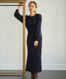 RANDEBOO | Puff knit op(ワンピース)