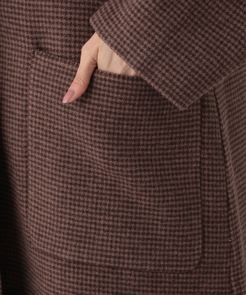 GLOBAL WORK（グローバルワーク）の「ウールブレンドリバーコート