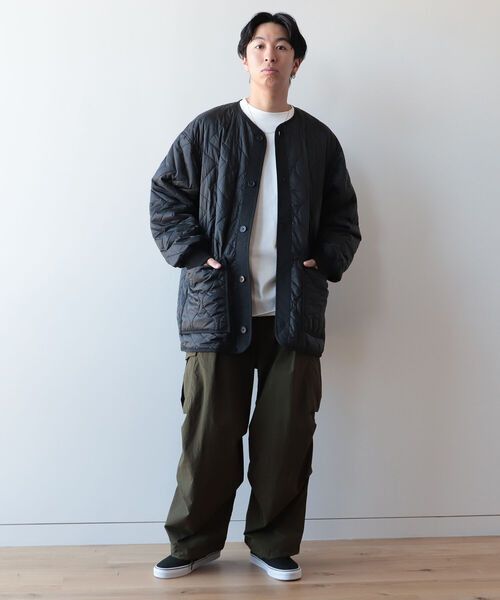 BeAMS DOT（ビームスドット）の「【WEB限定】BeAMS DOT / キルティング ライナーブルゾン（ブルゾン・メンズ・ブラック/オリーブ・MEDIUM/LARGE）」の17枚目の写真