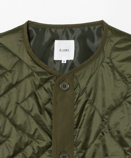 BeAMS DOT（ビームスドット）の「【WEB限定】BeAMS DOT / キルティング ライナーブルゾン（ブルゾン・メンズ・ブラック/オリーブ・MEDIUM/LARGE）」の12枚目の写真