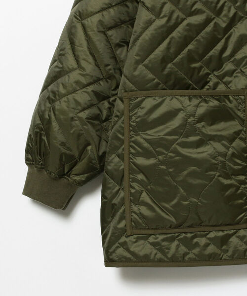 BeAMS DOT（ビームスドット）の「【WEB限定】BeAMS DOT / キルティング ライナーブルゾン（ブルゾン・メンズ・ブラック/オリーブ・MEDIUM/LARGE）」の10枚目の写真