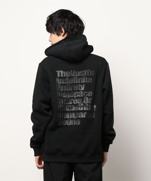 SHELLAC（シェラック）の「シェラック/SHELLAC シールファー刺繍プルパーカー（パーカー・メンズ・ブラック・MEDIUM/LARGE）」の3枚目の写真