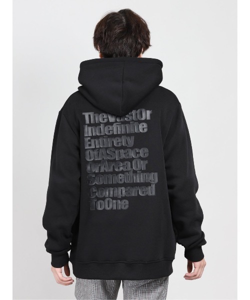 SHELLAC（シェラック）の「シェラック/SHELLAC シールファー刺繍プルパーカー（パーカー・メンズ・ブラック・MEDIUM/LARGE）」の5枚目の写真