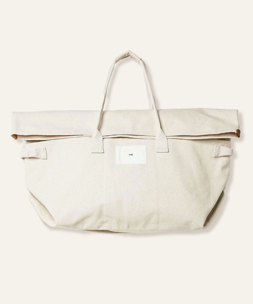 THE(ザ)の「3-THE CANVAS TOTE A3(トートバッグ・レディース・ホワイト/ブラック/ネイビー/レッド/オリーブ/オレンジ・ONE SIZE)」の8枚目の写真
