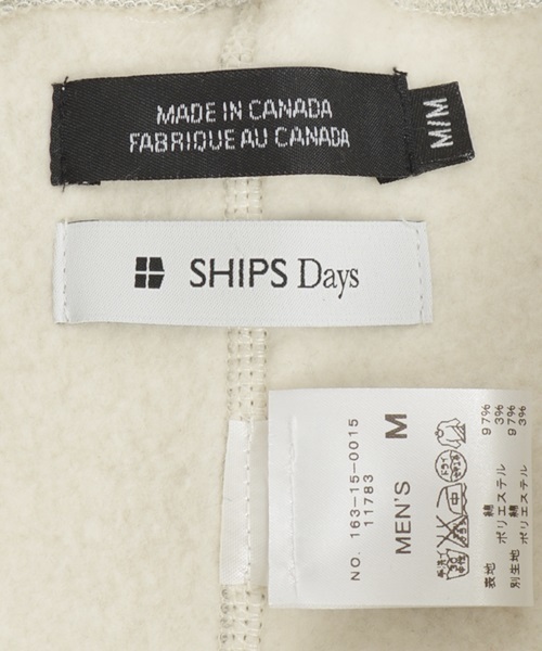 SHIPS Days(シップスデイズ)の「Days: カナダ製 スウェット パンツ■(その他パンツ・メンズ・オフホワイト・LARGE/MEDIUM/SMALL)」の7枚目の写真