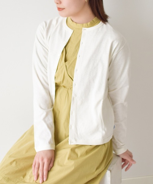 ORCIVAL / クルーネック カーディガン