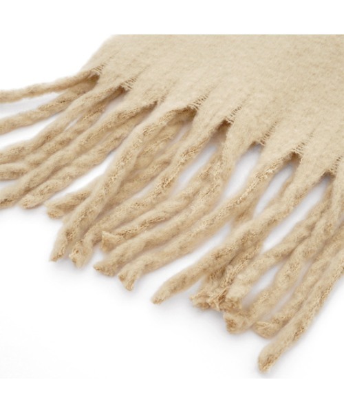 flower（フラワー）の「バウンスマフラー（マフラー・レディース・アイボリー/グレー/ベージュ・FREE）」の14枚目の写真