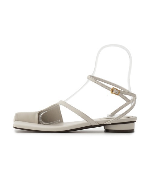 Mila Owen（ミラオーウェン）の「トングストラップフラットサンダル（サンダル・レディース・アイボリー/カーキ/ブラック・38/37/36）」の10枚目の写真