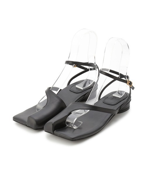 【美品】Mila Owen スポーツサンダル フラットサンダル ストラップ Amazon | [ミラオーウェン] トングストラップフラットサンダル