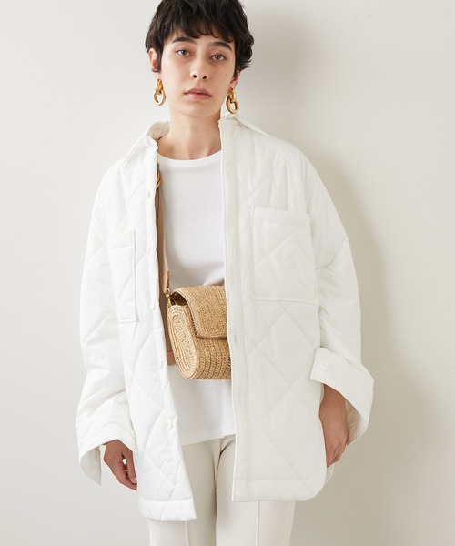 Whim Gazette（ウィムガゼット）の「キルティングブルゾン（ブルゾン 