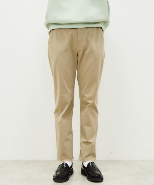MEN'S MELROSE（メンズメルローズ）の「ルディアナストレッチチノ（チノパンツ・メンズ・ネイビー/オフホワイト/ベージュ/チャコールグレー・2/4/3/5）」の19枚目の写真