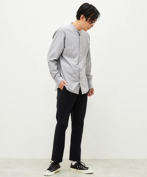 MEN'S MELROSE（メンズメルローズ）の「ルディアナストレッチチノ（チノパンツ・メンズ・ネイビー/オフホワイト/ベージュ/チャコールグレー・2/4/3/5）」の5枚目の写真