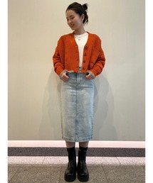 DIESEL タイトスカート DIESEL（ディーゼル）の「レディース タイト デニム スカート