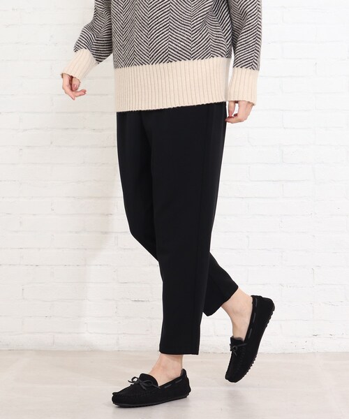 SHOO・LA・RUE(シューラルー)の「◆【S-LL】プルオンテーパードパンツ(その他パンツ・レディース・ブラック/ライトグリーン/ライトベージュ・01/02/03/04)」の2枚目の写真