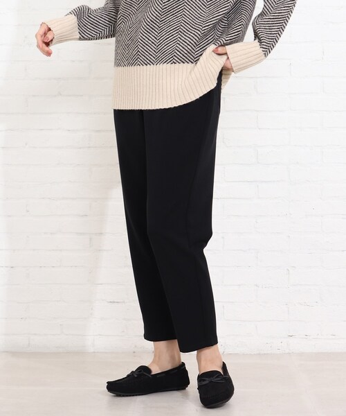 SHOO・LA・RUE(シューラルー)の「◆【S-LL】プルオンテーパードパンツ(その他パンツ・レディース・ブラック/ライトグリーン/ライトベージュ・01/02/03/04)」の6枚目の写真