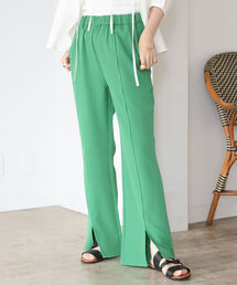 BeAMS DOT | 【WEB限定】BeAMS DOT / スリット センタープレスフレアパンツ(その他パンツ)