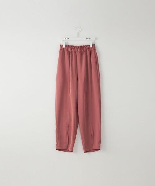 CITEN（シテン）の「＜CITEN（シテン）＞シャイニーツイル イージーパンツ（その他パンツ・レディース・ピンク/ライム・FREE）」の2枚目の写真