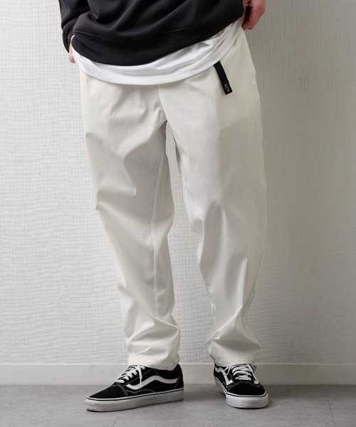 ZIP FIVE(ジップファイブ)の「【ZIP FIVE】【ZIP OUTDOOR】ワイドテーパード アクティブイージークライミングパンツ/デニム/チノ/ストレッチ(チノパンツ・メンズ・ライトブルー/ブラック/ベージュ/ネイビー/オフホワイト/カーキ/ブルー/キャメル・MEDIUM/LARGE/X-LARGE)」の2枚目の写真