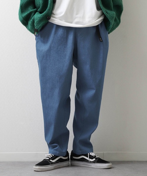 ZIP FIVE(ジップファイブ)の「【ZIP FIVE】【ZIP OUTDOOR】ワイドテーパード アクティブイージークライミングパンツ/デニム/チノ/ストレッチ(チノパンツ・メンズ・ライトブルー/ブラック/ベージュ/ネイビー/オフホワイト/カーキ/ブルー/キャメル・MEDIUM/LARGE/X-LARGE)」の6枚目の写真