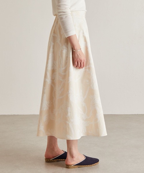 BEARDSLEY（ビアズリー）の「ロープ柄スカート（スカート・レディース・アイボリー・FREE）」の12枚目の写真