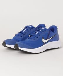 NIKE ナイキ 225-25STAR RUNNER 3 (GS) スター ランナー 3 GS KDA2776 400GAMERL/WHITE
