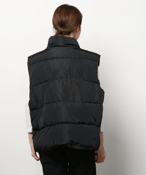 Figments（フィグメンツ）の「オーバーパファーベスト（ベスト・レディース・ブラック・FREE）」の9枚目の写真