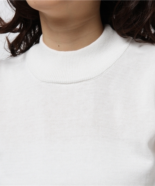 WEGO（ウィゴー）の「WEGO/シフォンスリーブニット（ニット/セーター・レディース・オフホワイト/ライトグレー/ライトパープル/ライトイエロー・FREE）」の7枚目の写真