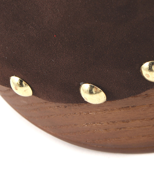 mystic（ミスティック）の「Sandy Shoes 配色スエードサボ（サンダル・レディース・ブラウン/ベージュ・36/37/38）」の5枚目の写真