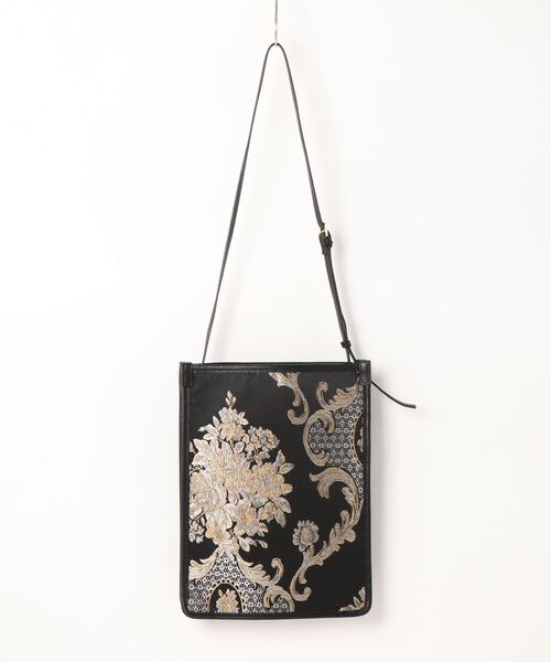 intoxic.(イントキシック)の「DAMASK JACQUARD CROSS CARRY クロスキャリー(ショルダーバッグ・レディース・ブラック/オレンジ/ブルー・FREE)」の10枚目の写真