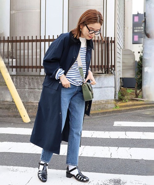 追加2》別注【Barbour/バブアー】BURGHLEY exclusive：コート 【公式通販】