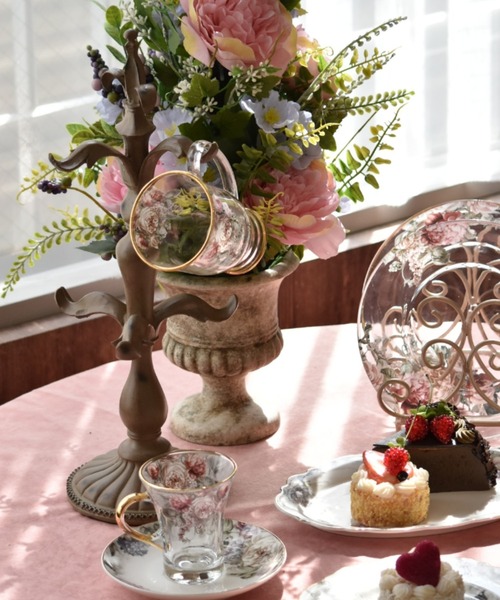 axes femme（アクシーズファム）の「ローズブーケクリアマグ（グラス