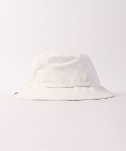 UNIVERSAL OVERALL（ユニバーサルオーバーオール）の「UNIVERSAL OVERALL ユニバーサルオーバーオール カレッジ ロゴ 立体刺繍 バケットハット（ハット・メンズ・ブラック/アイボリー/グリーン・FREE）」の10枚目の写真