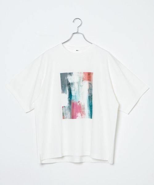 WEGO(ウィゴー)の「WEGO/アートグラフィックT(Tシャツ/カットソー・メンズ・ダークグレー/ホワイト・LARGE/MEDIUM)」の18枚目の写真