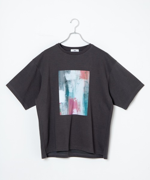 WEGO(ウィゴー)の「WEGO/アートグラフィックT(Tシャツ/カットソー・メンズ・ダークグレー/ホワイト・LARGE/MEDIUM)」の20枚目の写真