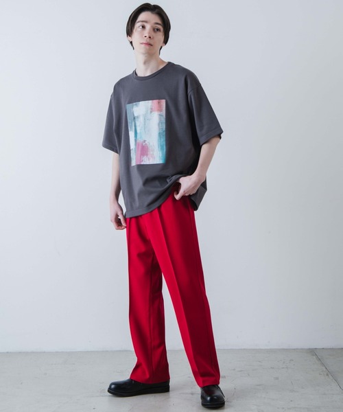 WEGO(ウィゴー)の「WEGO/アートグラフィックT(Tシャツ/カットソー・メンズ・ダークグレー/ホワイト・LARGE/MEDIUM)」の8枚目の写真