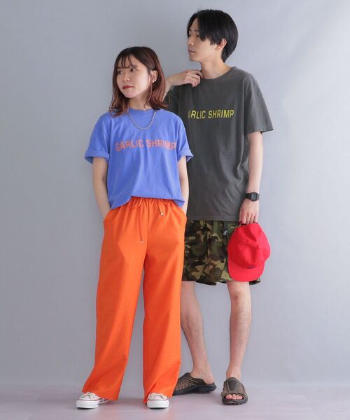 THE DAY ON THE BEACH(ザデイオンザビーチ)の「*【SHIPS別注】THE DAY ON THE BEACH: GARLIC SHRIMP プリント Tシャツ(Tシャツ/カットソー・メンズ・ホワイト/ブラック/ブルー・MEDIUM/LARGE/X-LARGE)」の11枚目の写真