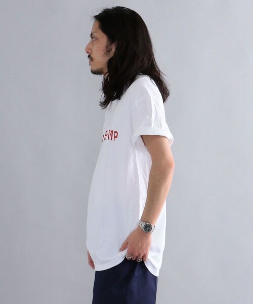 THE DAY ON THE BEACH(ザデイオンザビーチ)の「*【SHIPS別注】THE DAY ON THE BEACH: GARLIC SHRIMP プリント Tシャツ(Tシャツ/カットソー・メンズ・ホワイト/ブラック/ブルー・MEDIUM/LARGE/X-LARGE)」の12枚目の写真