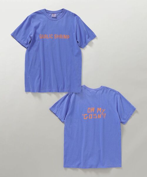 THE DAY ON THE BEACH(ザデイオンザビーチ)の「*【SHIPS別注】THE DAY ON THE BEACH: GARLIC SHRIMP プリント Tシャツ(Tシャツ/カットソー・メンズ・ホワイト/ブラック/ブルー・MEDIUM/LARGE/X-LARGE)」の13枚目の写真
