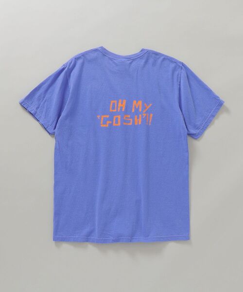 THE DAY ON THE BEACH(ザデイオンザビーチ)の「*【SHIPS別注】THE DAY ON THE BEACH: GARLIC SHRIMP プリント Tシャツ(Tシャツ/カットソー・メンズ・ホワイト/ブラック/ブルー・MEDIUM/LARGE/X-LARGE)」の10枚目の写真