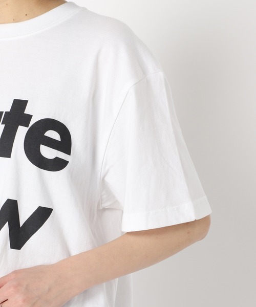 U by SPICK&SPAN（ユーバイスピックアンドスパン）の「【GMT/ジーエムティー】 I Hate New Tee◆（Tシャツ/カットソー・レディース・ホワイト・FREE）」の4枚目の写真