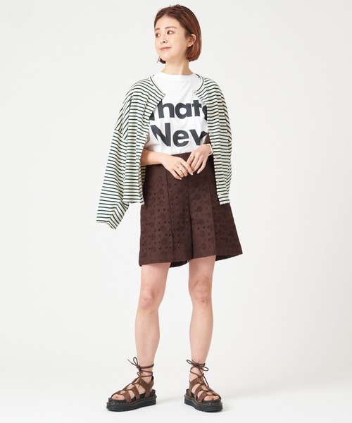 U by SPICK&SPAN（ユーバイスピックアンドスパン）の「【GMT/ジーエムティー】 I Hate New Tee◆（Tシャツ/カットソー・レディース・ホワイト・FREE）」の3枚目の写真
