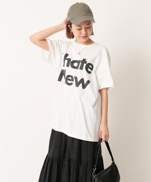 U by SPICK&SPAN（ユーバイスピックアンドスパン）の「【GMT/ジーエムティー】 I Hate New Tee◆（Tシャツ/カットソー・レディース・ホワイト・FREE）」の8枚目の写真