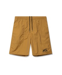 今季未発売色◆BackChannel◆OUTDOOR NYLON  SHORTS Back Channel OUTDOOR NYLON SHORTS (REGULAR) - BLACK SUGAR