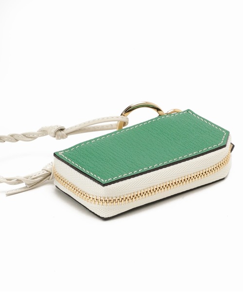 Spick & Span（スピックアンドスパン）の「≪追加≫【L'arcobaleno / ラルコバレーノ】 別注スマートキーケース（キーホルダー・レディース・グリーン/ベージュ系その他/ベージュ・FREE）」の12枚目の写真