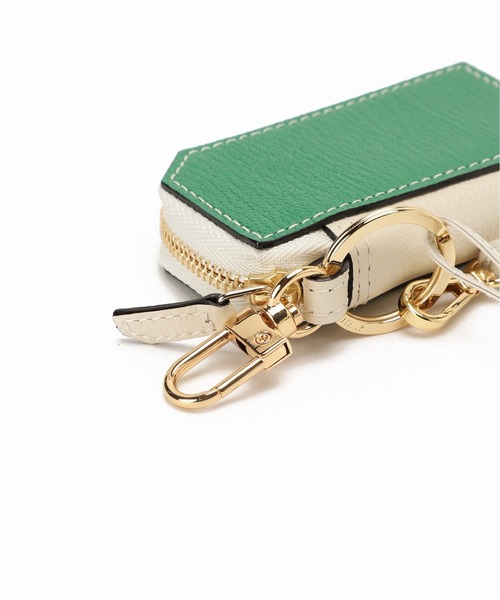 Spick & Span（スピックアンドスパン）の「≪追加≫【L'arcobaleno / ラルコバレーノ】 別注スマートキーケース（キーホルダー・レディース・グリーン/ベージュ系その他/ベージュ・FREE）」の7枚目の写真
