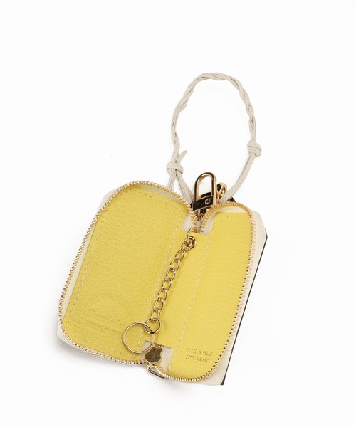 Spick & Span（スピックアンドスパン）の「≪追加≫【L'arcobaleno / ラルコバレーノ】 別注スマートキーケース（キーホルダー・レディース・グリーン/ベージュ系その他/ベージュ・FREE）」の13枚目の写真