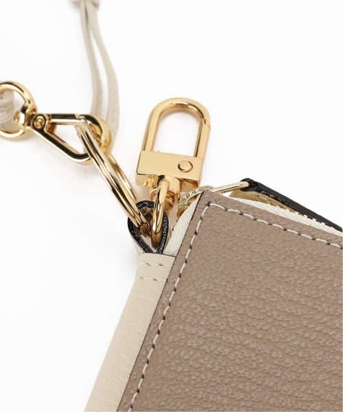 Spick & Span（スピックアンドスパン）の「≪追加≫【L'arcobaleno / ラルコバレーノ】 別注スマートキーケース（キーホルダー・レディース・グリーン/ベージュ系その他/ベージュ・FREE）」の8枚目の写真